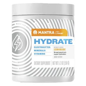 잘러 Manta 랩 하이드레이트 레모네이드 분말, 150g, 1개