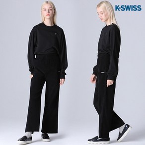 케이스위스 [케이스위스(K-SWISS)] 와이드 코듀로이 팬츠