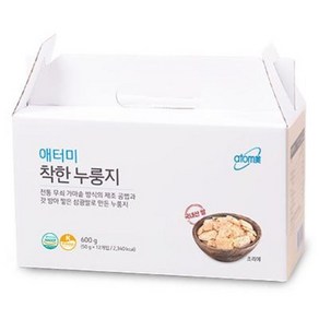 애터미 오롯 착한 누룽지 (50gX12개), 12개, 12개, 50g