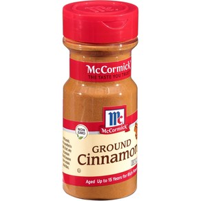 McComick Gound Cinnamon 4.12 oz 맥코믹 그라운드 시나몬 4.12온스, 116g, 1개