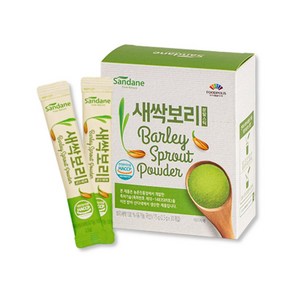 산다네 국내산 새싹보리 유기농 가루 분말 스틱 1.2g x 35포, 1박스