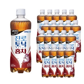 하이트진로 토닉워터홍차 제로 600ml 20개, 홍차 제로_600ml