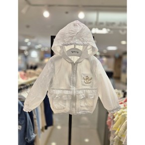 아가방[동아쇼핑점] 빠른선택 #유아 여자아기 여름바람막이점퍼/따가운햇볕 차가운 에어컨아래에서도/티셔츠바지와도 원피스에도 땀참걱정없고 생활방수 가볍게 가방에 쏙~/ 릴리프릴화섬점퍼