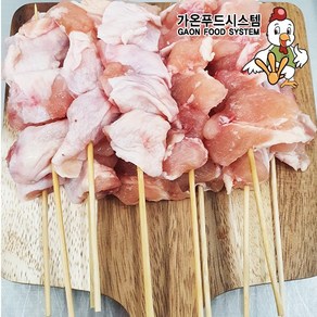 국내산 닭순살꼬치(어께살), 1개, 1kg