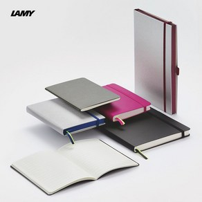 LAMY 하드커버 노트 A5, 블랙, 1개