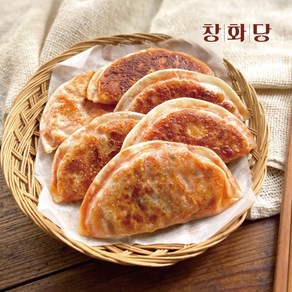 [창화당] 납작김치왕군만두 500g, 1개