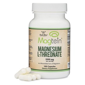 더블우드 Magnesium L-Theonate 2000mg 캡슐, 100정, 1개