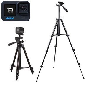 GOPRO10 호환 동영상 방송 촬영장비 삼각대 고프로10, 1개