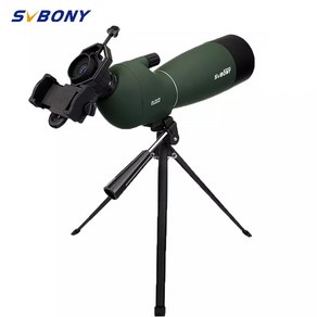 Svbony 줌 망원경 25-75x70 대물랜즈 천체 조류 관찰