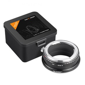 KnF NIK-EOS R 렌즈변환 어댑터 니콘 Ai 렌즈 >> 캐논 RF 바디 - 내부무반사코팅 - Nikon Ai Lens to Canon EOS-R adapter