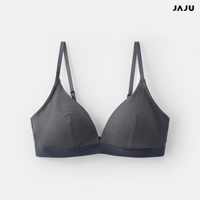 JAJU JAJU 여 수피마코튼 브라렛 차콜 J403306