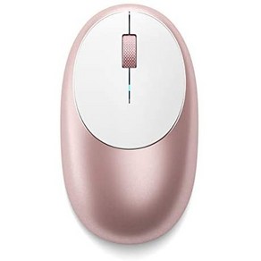 일본직발송 3. Satechi 알루미늄 M1 Bluetooth 무선 마우스 Type -C 충전 포트 포함 (Mac Mini iMac Poi, 로즈골드, 상세 설명 참조0