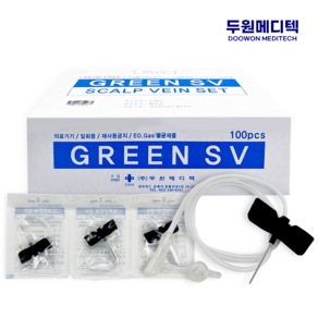 두원 나비침(SCALP VEIN SET) 모음, 22G, 1개