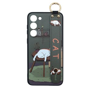 신서엔코 갤럭시S25 갤럭시S25플러스 갤럭시S25울트라 케이스 Galaxy Phone Case SCS-1533 일러스트 핸드 스트랩 휴대폰 케이스