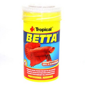 TROPICAL 베타 크릴장구벌레 프리미엄베타 사료 100ml, 1개