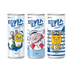 롯데 밀키스 250ml x 30캔, 30개