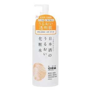 Nihonsei 사케 모이스쳐 화장수, 1개, 500ml