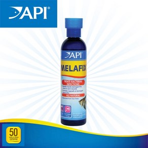 API 멜라픽스 118mL / 수족관 어항 열대어 관상어 해수어 구피 수질 정화 개선 지느러미 꼬리 상처 질병 (미국 정품), 1개