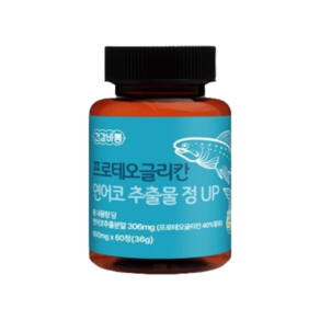 프로테오글리칸 연어코 연골 추출물 UP 600mg x 60정 프리테오글리칸, 1개