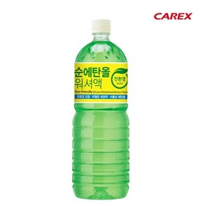 카렉스 천연 발효 순 에탄올 워셔액, 1.8L, 1개