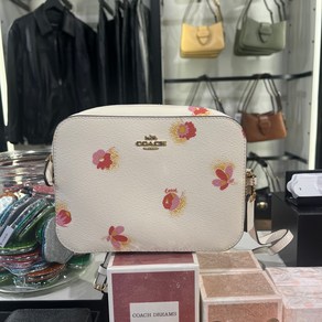 [미국직배송]빠른 배송 코치 COACH Mini 여성 가죽 가방 크로스백 미니 카메라 백 팝 플라워 프린트C6044호환