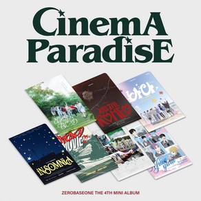 제베원 제로베이스원 앨범 ZEROBASEONE ZB1 앨범 미니 4집 시네마 파라다이스 CINEMA PARADISE 제로즈 ZEROSE ve. 미개봉 / 버전, 6.Etenity