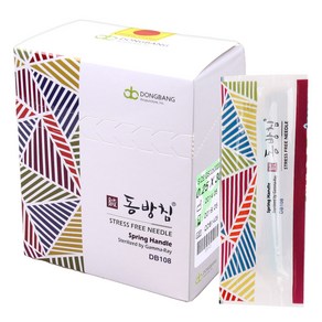 동방침 0.30x30mm 1box(1000pcs) 일회용침 스프링쌈지