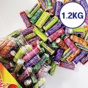 멘토스 미니 스푸르티믹스 캔디 선물세트, 1.2kg, 1개