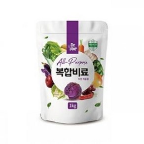 복합비료 1kg - 텃밭 베란다 정원 거름 고구마 마늘 고추 배추 전용비료 밑거름, 1개