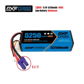 DXF 11.1V 140C 5250mAh 3S 리포 배터리 RC카 보트 헬리콥터 비행기용