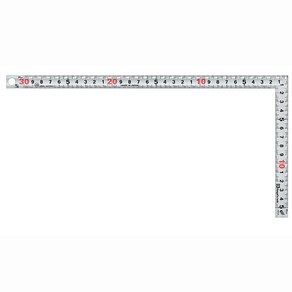 300mmx150mm 일본정품 SK 곡형 직각자 SDD-30CKD 에스케이직각자 굴곡형 스텐자 30cmx15cm 토탈공구판매자, 1개