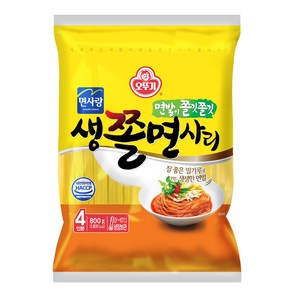 오뚜기 생쫄면사리 800g, 4개