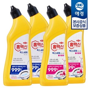 [애경] 랩신 홈백신 락스세제 하나로 750ml x4개, 4개