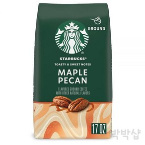 Stabucks 그라운드 커피 메이플 피칸 1백 140019, 메이플피칸, 1) 메이플 피칸 - 17 Ounce (Pack of, 1개, 482g, 없음