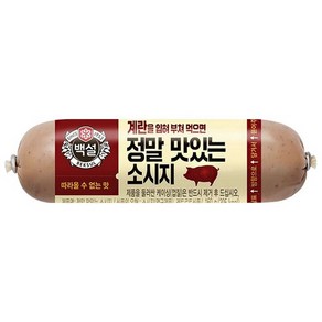 CJ제일제당 정말 맛있는 소시지, 10개, 160g