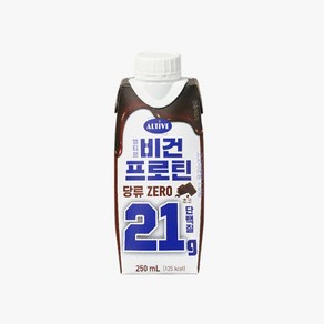 초코 얼티브 비건프로틴 250ml, 18개