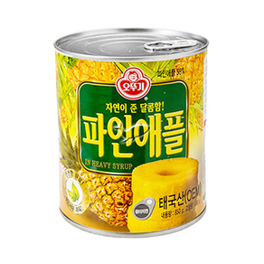 오뚜기 파인애플 슬라이스 3kg, 4개