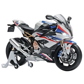 오토바이 프라모델 BMW S1000RR 바이크 피규어 흰색, 1개, 1/12BMWs1000흰색(박스형)