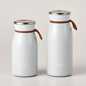 오슬로 스텐 이중진공 텀블러 6colo 2size 보온보냉, 450ml, 그레이