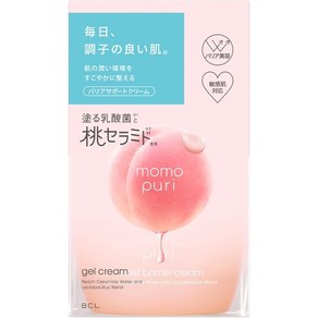 모모푸리 수분 배리어 크림 80G, One Size, One Colo, 1개