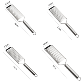 OPQ 4개 304 스테인리스 치즈 그레이터