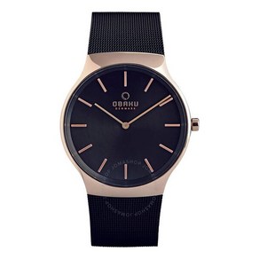 Obaku Classic 쿼츠 남자시계 V178GXVBMB