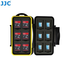 JJC 카메라 SD 메모리 microSD 카드 보관 마이크로SD 케이스 보관함 파우치