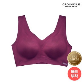 (백화점 상품) [크로커다일]프리미엄나이론 큰컵 V넥 감탄브라 CDWBR2O03T 767343, 85CDE