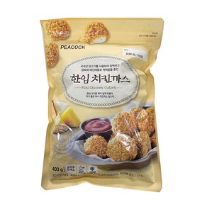 피코크 한입치킨까스 400g, 일반, 1개