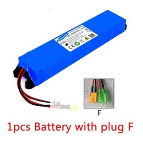 전기 스쿠터 18650 리튬 배터리 팩 36V 배터리 20Ah 10S3P 20000mAh 500W 동일한 포트 42V M365, XT60 Bullet, 05 XT60   Bllet