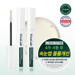 바이브랩 리바이브 테라피 헤어 브로우 래쉬 세럼 10ml 속눈썹영양제, 2개