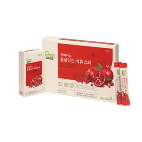 정관장 굿베이스 홍삼담은 석류 스틱 10ml 30포 보자기노리개포장 쇼핑백, 1박스, 30회분, 30개