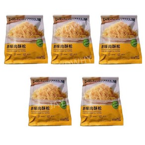 bibizan 육송 러우쑹 주먹밥 초밥 재료 250g 5봉지, 5개