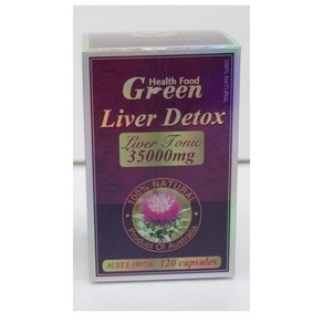 그린 헬스 푸드 리버 디톡 120정 GREEN HEALTH FOOD LIVER DETOX 35000 120CAPS